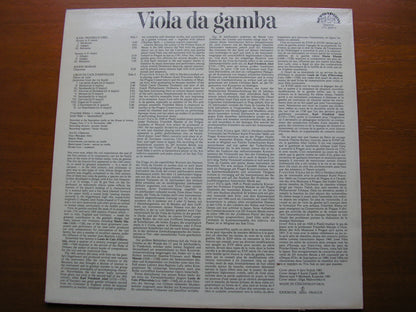 MUSIC FOR VIOLA DA GAMBA: ABEL / MARAIS / D'HERVELOIS       FRANTISEK SLAMA / JOSEF HALA    1111 2975