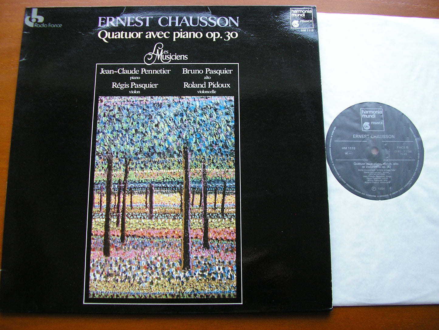 CHAUSSON: PIANO QUARTET Op. 30   LES MUSICIENS     HM 1116