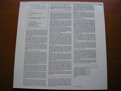 CHAUSSON: PIANO QUARTET Op. 30   LES MUSICIENS     HM 1116