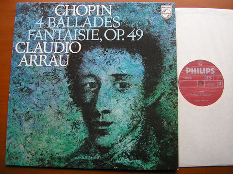 CHOPIN: FOUR BALLADES / FANTAISIE Op. 49      CLAUDIO ARRAU     9500 393