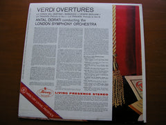 VERDI: OVERTURES / PRELUDES      DORATI / LONDON SYMPHONY ORCHESTRA   SR 90156