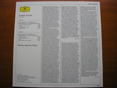 CHOPIN: PIANO SONATAS Nos. 2 & 3      MARTHA ARGERICH     2531 289