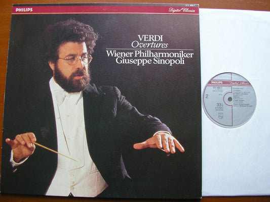 VERDI: OVERTURES / PRELUDES     GIUSEPPE SINOPOLI / VIENNA PHILHARMONIC    411 469