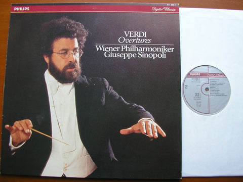 VERDI: OVERTURES / PRELUDES     GIUSEPPE SINOPOLI / VIENNA PHILHARMONIC    411 469