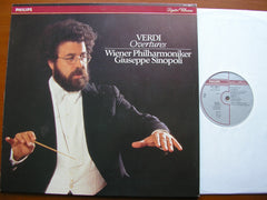 VERDI: OVERTURES / PRELUDES     GIUSEPPE SINOPOLI / VIENNA PHILHARMONIC    411 469