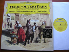 VERDI: OVERTURES / PRELUDES    KARAJAN / BERLIN PHILHARMONIC    2531 145