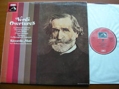 VERDI: SIX OVERTURES    RICCARDO MUTI / NEW PHILHARMONIA ORCHESTRA   ASD 3366