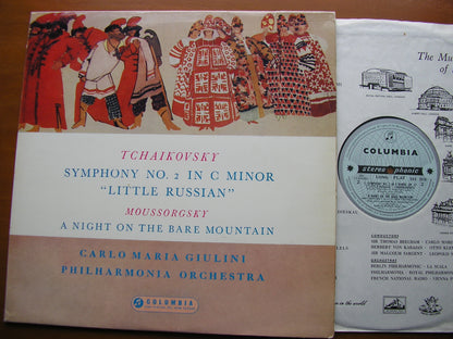 TCHAIKOVSKY: SYMPHONY No. 2 / MUSSORGSKY: NIGHT ON THE BARE MOUNTAIN     GIULINI / PHILHARMONIA    SAX 2416