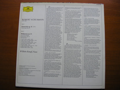 SCHUMANN: HUMORESKE / WALDSZENEN    WILHELM KEMPFF    2530 410