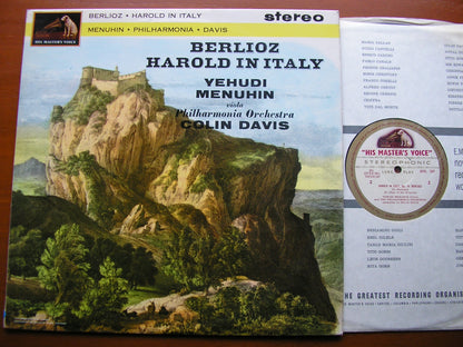 BERLIOZ: HAROLD IN ITALY   MENUHIN / PHILHARMONIA / DAVIS     ASD 537