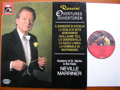 ROSSINI: SEVEN OVERTURES     MARRINER / ACADEMY OF ST MARTIN IN THE FIELDS   7 49155