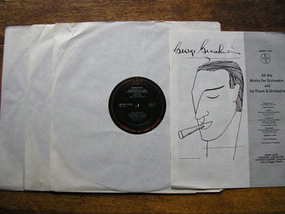 GERSHWIN: COMPLETE WORKS FOR PIANO & ORCHESTRA   SIEGEL / SAINT LOUIS SYMPHONY / SLATKIN   QSVBX 5132