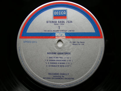 ROSSINI: SEVEN OVERTURES     CHAILLY / NATIONAL PHILHARMONIC   SXDL 7534