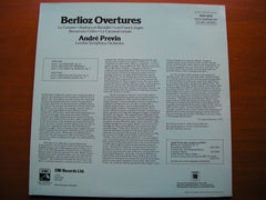 BERLIOZ: OVERTURES ANDRE PREVIN / LONDON SYMPHONY ORCHESTRA  ASD 3212