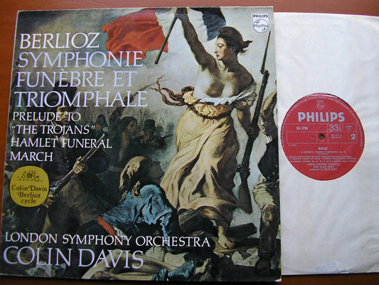 BERLIOZ: SYMPHONIE FUNEBRE ET TRIOMPHALE   DAVIS / LONDON SYMPHONY  SAL 3788