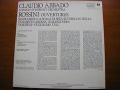 ROSSINI: SIX OVERTURES      ABBADO / LONDON SYMPHONY ORCHESTRA   RL 31379