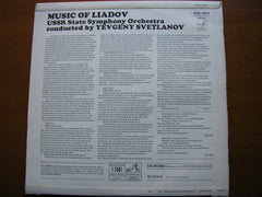 LIADOV: A MUSICAL SNUFF BOX / KIKIMORA / THE ENCHANTED LAKE YEVGENY SVETLANOV / USSRSO ASD 2801