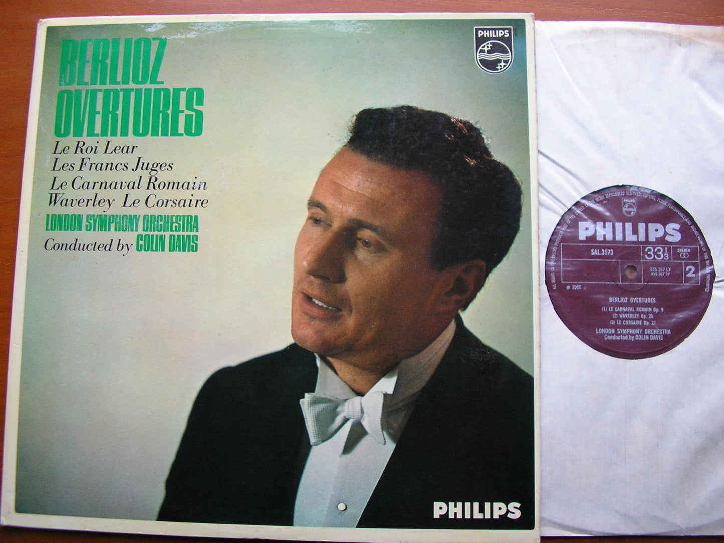 BERLIOZ: OVERTURES    COLIN DAVIS / LONDON SYMPHONY   SAL 3573