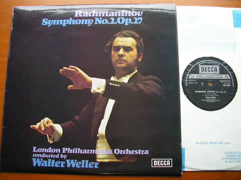 RACHMANINOV: SYMPHONY No. 2    WELLER / LONDON PHILHARMONIC   SXL 6623