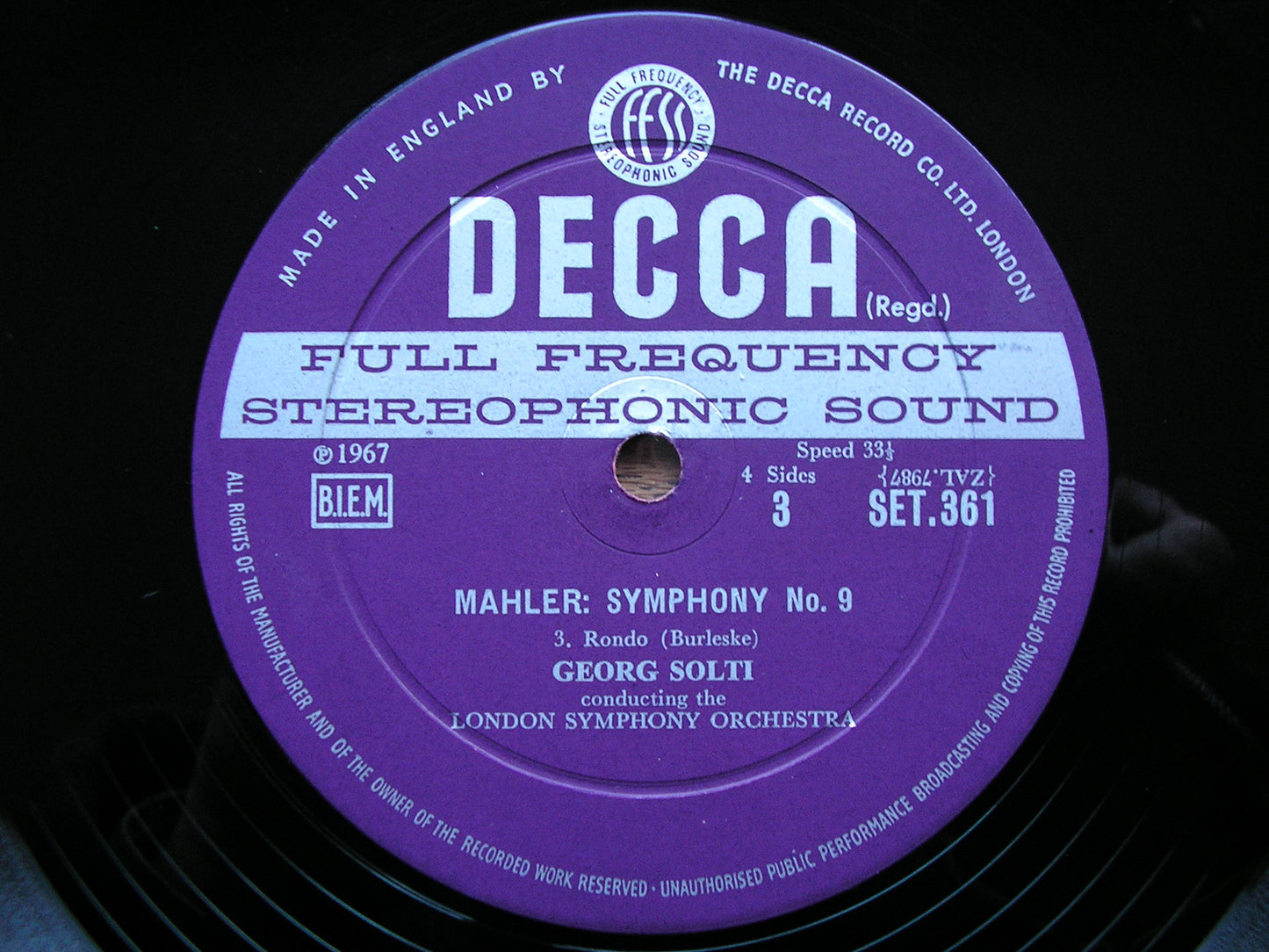 MAHLER: THE COMPLETE SYMPHONIES   GEORG SOLTI / COA / LSO / CSO   16 DECCA SXL / SET