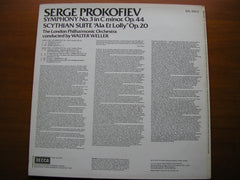 PROKOFIEV: SYMPHONY No. 3 / SCYTHIAN SUITE    WELLER / LONDON PHILHARMONIC    SXL 6852