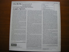 DVORAK: SYMPHONY No. 8 / THE WOOD DOVE    ZUBIN MEHTA / LAPO   SXL 6750