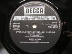 DVORAK: SYMPHONY No. 8 / THE WOOD DOVE    ZUBIN MEHTA / LAPO   SXL 6750