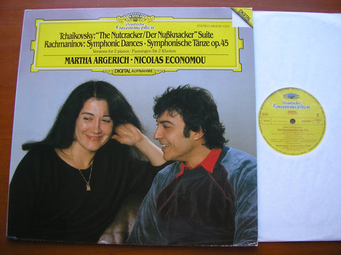 TCHAIKOVSKY: NUTCRACKER SUITE / RACHMANINOV: SYMPHONIC DANCES     ARGERICH / ECONOMOU     410 616