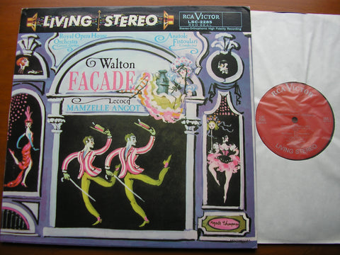 WALTON: FACADE / LECOCQ: MAMZELLE ANGOT    ORCHESTRA OF THE ROYAL OPERA HOUSE / FISTOULARI    LSC 2285