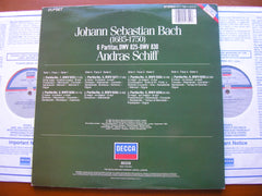 BACH: SIX PARTITAS BWV 825 - BWV 830     ANDRAS SCHIFF   2 LP      411 732