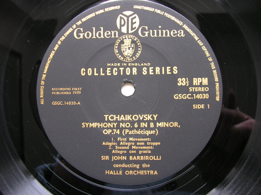 TCHAIKOVSKY: SYMPHONY No. 6   BARBIROLLI / HALLE ORCHESTRA   GSGC 14030