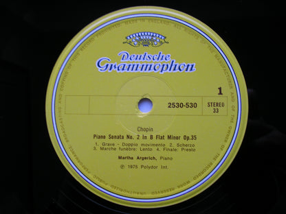 CHOPIN: SONATA No. 2 / SCHERZO No. 2 / GRANDE POLONAISE Op. 22      MARTHA ARGERICH    2530 530