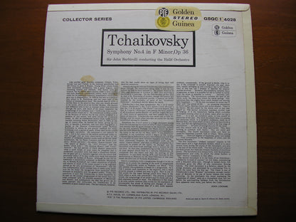 TCHAIKOVSKY: SYMPHONY No. 4    BARBIROLLI / HALLE ORCHESTRA    GSGC 14028
