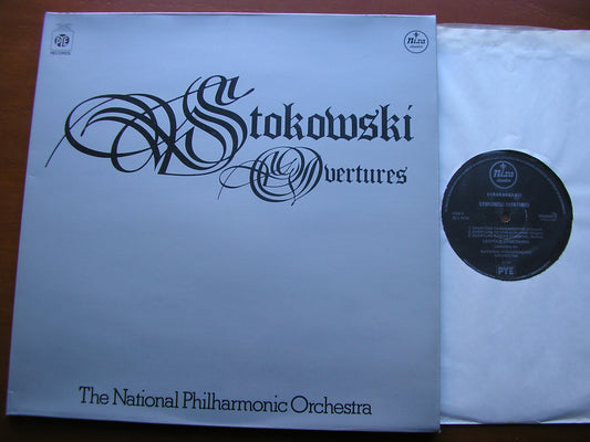 OVERTURES: BEETHOVEN / MOZART / BERLIOZ / SCHUBERT / ROSSINI     STOKOWSKI / NATIONAL PHILHARMONIC     PCNHX 6