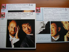 BEETHOVEN: THE PIANO CONCERTOS / CHORAL FANTASIA   TAN / LONDON CLASSICAL PLAYERS / NORRINGTON   3 LP SET