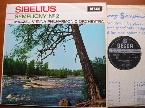 SIBELIUS: SYMPHONY NO. 2     MAAZEL / VIENNA PHILHARMONIC    SXL 6084