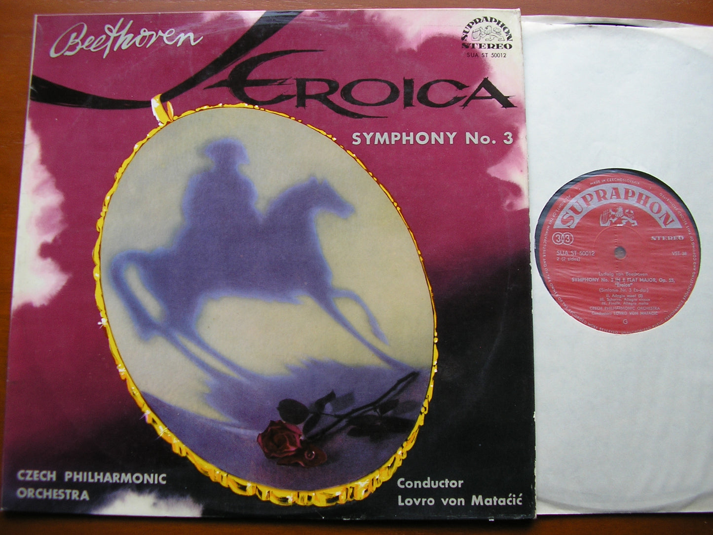 BEETHOVEN: SYMPHONY No. 3 'Eroica'    VON MATACIC / CZECH PHILHARMONIC   SUA ST 50012