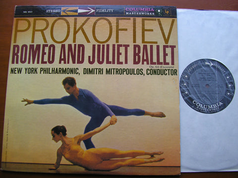 PROKOFIEV : ROMEO & JULIET excerpts      MITROPOULOS / NEW YORK PHILHARMONIC    MS 6023