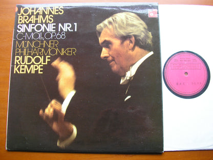 BRAHMS: SYMPHONY No. 1    KEMPE / MUNICH PHILHARMONIC ORCHESTRA   BAC 3083