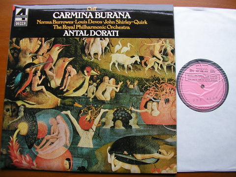 ORFF: CARMINA BURANA    SOLOISTS / ROYAL PHILHARMONIC / DORATI    PFS 4368