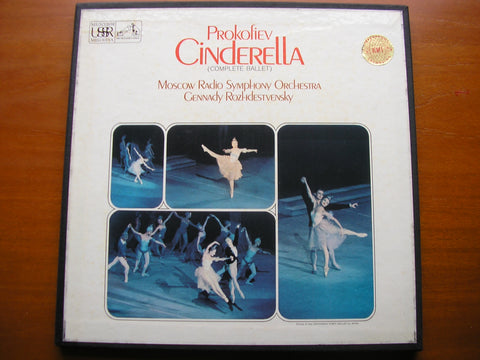 PROKOFIEV: CINDERELLA     ROZHDESTVENSKY / MOSCOW RADIO SYMPHONY   SLS 779