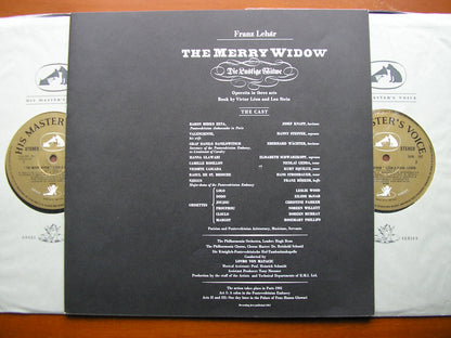 LEHAR: THE MERRY WIDOW   SCHWARZKOPF / GEDDA / WAECHTER / PHILHARMONIA / VON MATACIC   SAN 101 - 102