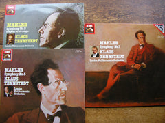 MAHLER: THE COMPLETE SYMPHONIES  KLAUS TENNSTEDT / LONDON PHILHARMONIC  EMI 16 LP SET