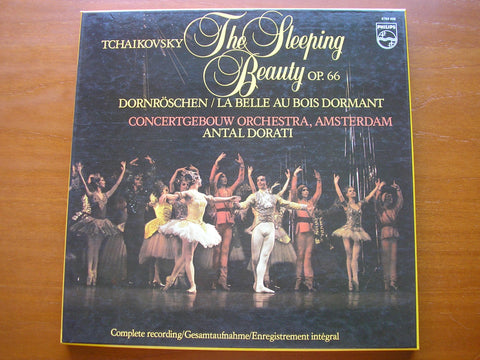 TCHAIKOVSKY: SLEEPING BEAUTY  complete ballet     DORATI / CONCERTGEBOUW    3 LP   6769 036