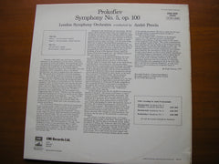 PROKOFIEV: SYMPHONY No. 5     ANDRE PREVIN / LONDON SYMPHONY    ASD 3115