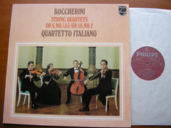 BOCCHERINI: THREE STRING QUARTETS      QUARTETTO ITALIANO     9500 305