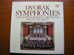 DVORAK: THE SYMPHONIES    NEUMANN / CZECH PHILHARMONIC   110 1621 / 8