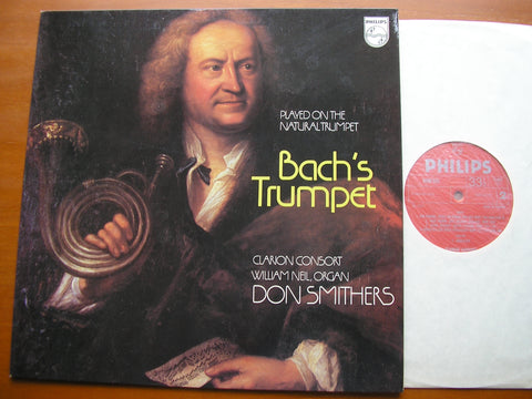 BACH'S TRUMPET: MUSIC FOR TRUMPET BY J S BACH    SMITHERS / CLARION CONSORT    6500 925