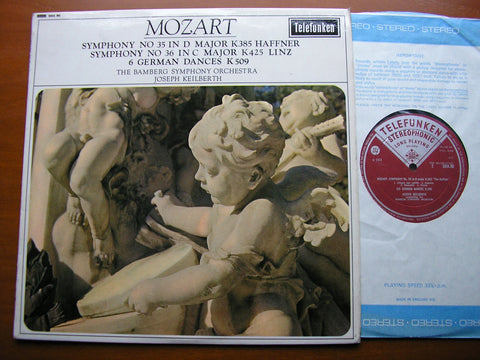 MOZART: SYMPHONIES Nos. 35 'Haffner' & 36 'Linz'      KEILBERTH / BAMBERG SYMPHONY    SMA 90