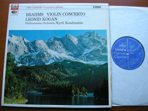 BRAHMS: VIOLIN CONCERTO    KOGAN / PHILHARMONIA / KONDRASHIN   SXLP 30063